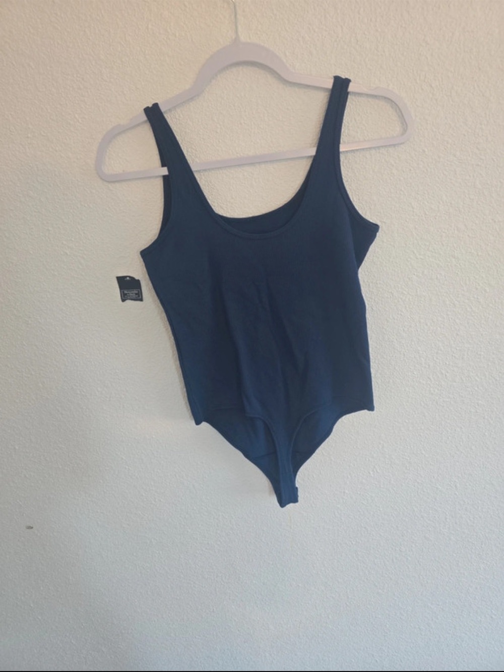 Abercrombie & Fitch Navy Ribbed Bodysuit - Picture 5 of 5